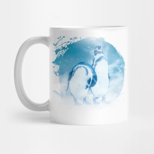 Penguin Bird Animal Wildlife Forest Nature Outdoors Freedom Mug